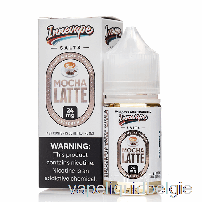 Vape België Mokka Latte - Innevape Zouten - 30ml 50mg